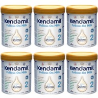 6x Kendamil Milk 2 bez rýb a palmového oleja