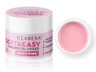 CLARESA BUILDING GEL SOFT&EASY MILKY PINK 45g