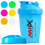 PROTEIN SHAKER MODRÁ 400 ml klasický, nepriepustný - SO SITOM Amix