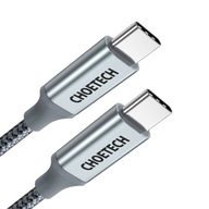 Rýchly kábel USB-C na USB-C 100W PD 5A odolný