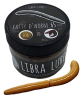 Libra Lures Fatty D'Worm 036 Coffee Milk 6,5 Kr