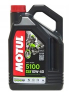 Motul 5100 10W40 4L polosyntetický olej pre 4T motory
