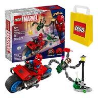 LEGO Marvel - Motorcycle Chase: Spider-Man vs. Doc Ock (76275) + taška