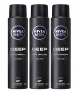 NIVEA Men Deep antiperspirant v spreji 3x250ml