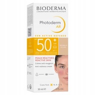 Bioderma Photoderm 50 SPF krém na opaľovanie na tvár pre pretrvávajúce červenanie