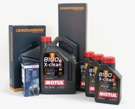 FILTRE + OLEJOVÝ MOTUL 5W40 BMW E60 525D 530D