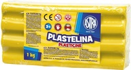 Plastelína 1kg Astra Yellow