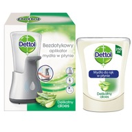 Bezdotykové tekuté mydlo Dettol Aloe Set