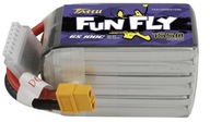 GENS ACE TATTU Funfly LiPo batéria 22,2V 1550mAh 6S 100C XT60 Plug