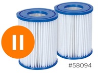 Filter pre filtračné čerpadlo typu II - 2 ks. Bestway 58094 Bestway