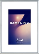 PVC rám 21x29,7 (A4) strieborný (RA19)