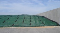 Poľnohospodárska ochranná krycia sieť, zelená, 6 x 8 m