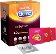 DUREX Fun Explosion 40 ks Kondómy MIX SET