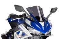 Športové čelné sklo PUIG 7649F silne zafajčené Yamaha R3