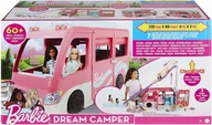 Barbie VEĽKÝ sen Obytné auto Vozidlo Dom Bazén ŠMYKĽAVA! HCD46 Mattel