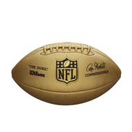 Lopta na americký futbal Wilson NFL The Duke Metallic Edition Gold