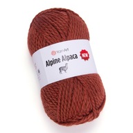 YarnArt ALPINE ALPACA NEW 1452/c.červená priadza