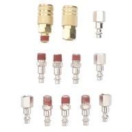 12PCS vzduchová armatúra a 1/4 NPT AIR zástrčka