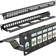 NEKU Patchpanel prázdny RACK 19'' 24p UTP keystone