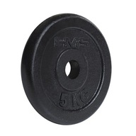 LIATIENOVÝ ZÁVAŽOVÝ PLÁN ČIERNA 5 KG / 31 MM HMS TCZ05 SPORT GYM