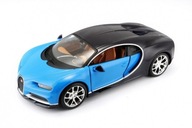 Kompozitný model pre montáž Bugatti Chiron blue