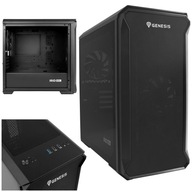 GENESIS IRID 503v2 MICRO TOWER ATX PUZDRO S OKNOM