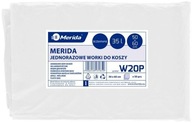 Merida LDPE vrecia na odpadky 50-60cm 35l 50 ks