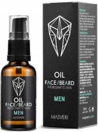 Masveri MEN OIL FACE & BEARD BARBER PRO Face and Beard Oil 30 ml