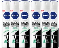 NIVEA Antiperspirant B&W Fresh 6*150 ml sprej