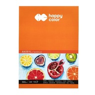 Akrylová podložka Happy Color Akryl A4, 360g, 10 listov