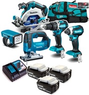 Makita DLX5043PT 18V 3x5Ah LXT Li-Ion COMBO SADA