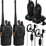 SET 2X WALKIE TALKIE SWIVERS DLHÝ ROZSAH