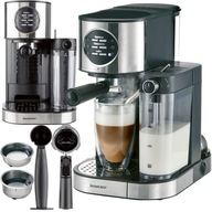 Espresso kávovar Silvercrest SEMM 1470W s funkciou napeňovania Latte