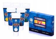 Astra temperové farby 6 farieb 20 ml