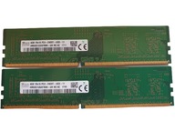 RAM MEMORY 8GB 2x4GB DDR4 DIMM 2400MHz PC4 19200U