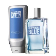 Avon Individual Blue Pánska sada [Parfém + Gél]