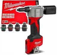 Akumulátorová nitovačka Milwaukee M12 BPRT-0 BODY 4933464404