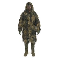 Mil-Tec Parka Ghillie Anti Fire Woodland Camouflage Suit M/L