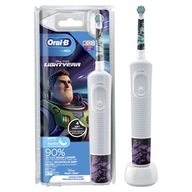 Elektrická detská zubná kefka Oral-B Vitality 100 Kids Ligtyear, biela