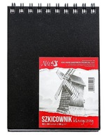 SKETCHBOOK B6 80K 98G COMPRESS.HORNÝ KOH BLO-SZB698, KOH a NOOR (body x 2),