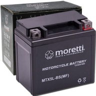 MORETTI MTX5L-BS 5 Ah YTX5L-BS gélová motobatéria