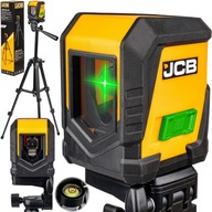 SAMONIVELOVACÍ LASEROVÝ KRÍŽOVÝ LASER ZELENÝ 20M JCB TRIPOD