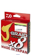 Daiwa J-Braid Grand x8 Chartreuse Braid 135m 0