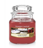 YANKEE CANDLE LISTY TO SANTA SMALL CANDLE 104 g