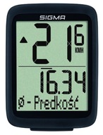 CYKLISTICKÝ POČÍTAČ SIGMA BC 8.0 PL DISTANCE TIME IPX8