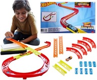 Rozširujúca sada Hot Wheels Track, zákruty + auto, dráhy, pretekárska dráha GLC88