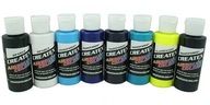 Farby airbrush createx zest studené odtiene 8x60ml