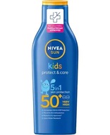 Nivea Sun Kids Protect & Care opaľovacie mlieko pre deti SPF 50+ 200 ml