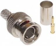 CRIMP PLUG BNC Priama zástrčka 5,9 mm balenie po 10 ks