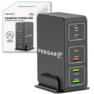 Feegar Tower PRO 140W USB typ C nástenná nabíjačka